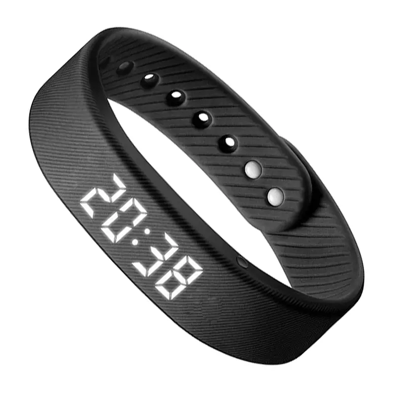 Fitness Tracker with Built-In USB Charging