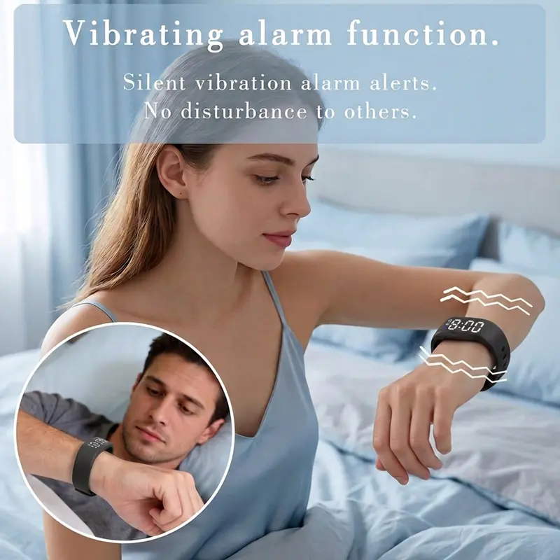 Fitness Tracker with Built-In USB Charging