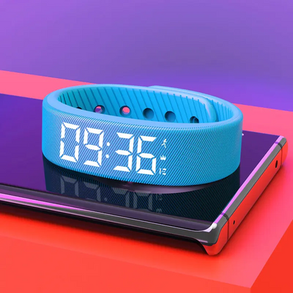 Fitness Tracker with Built-In USB Charging