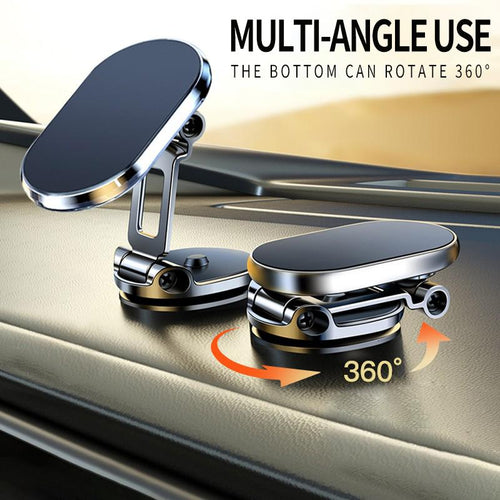 Foldable Magnetic Car Phone Holder