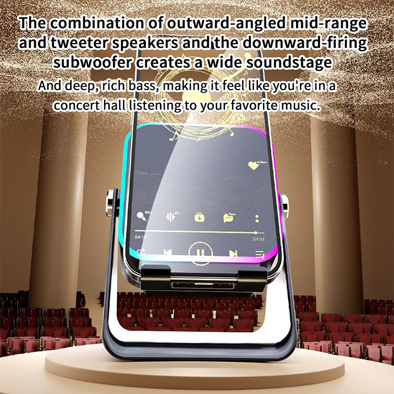 5-in-1 Induction Speaker & Phone Stand